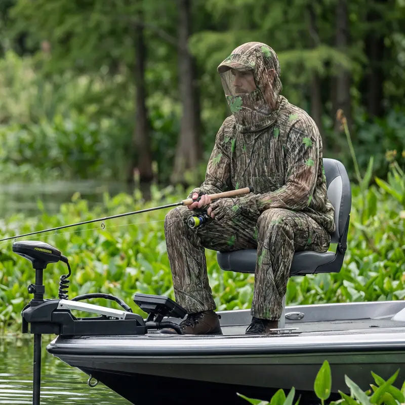 Tarnanzug mit integriertem Mückenschutz – Atmungsaktiver Insektenschutz für Jagd & Outdoor